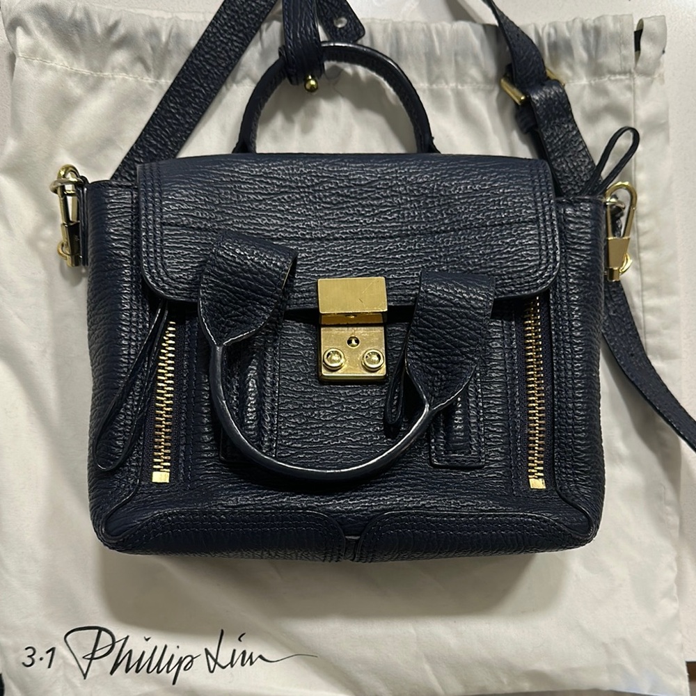 3.1 Phillip Lim Pashli Satchel with Gold Accents
